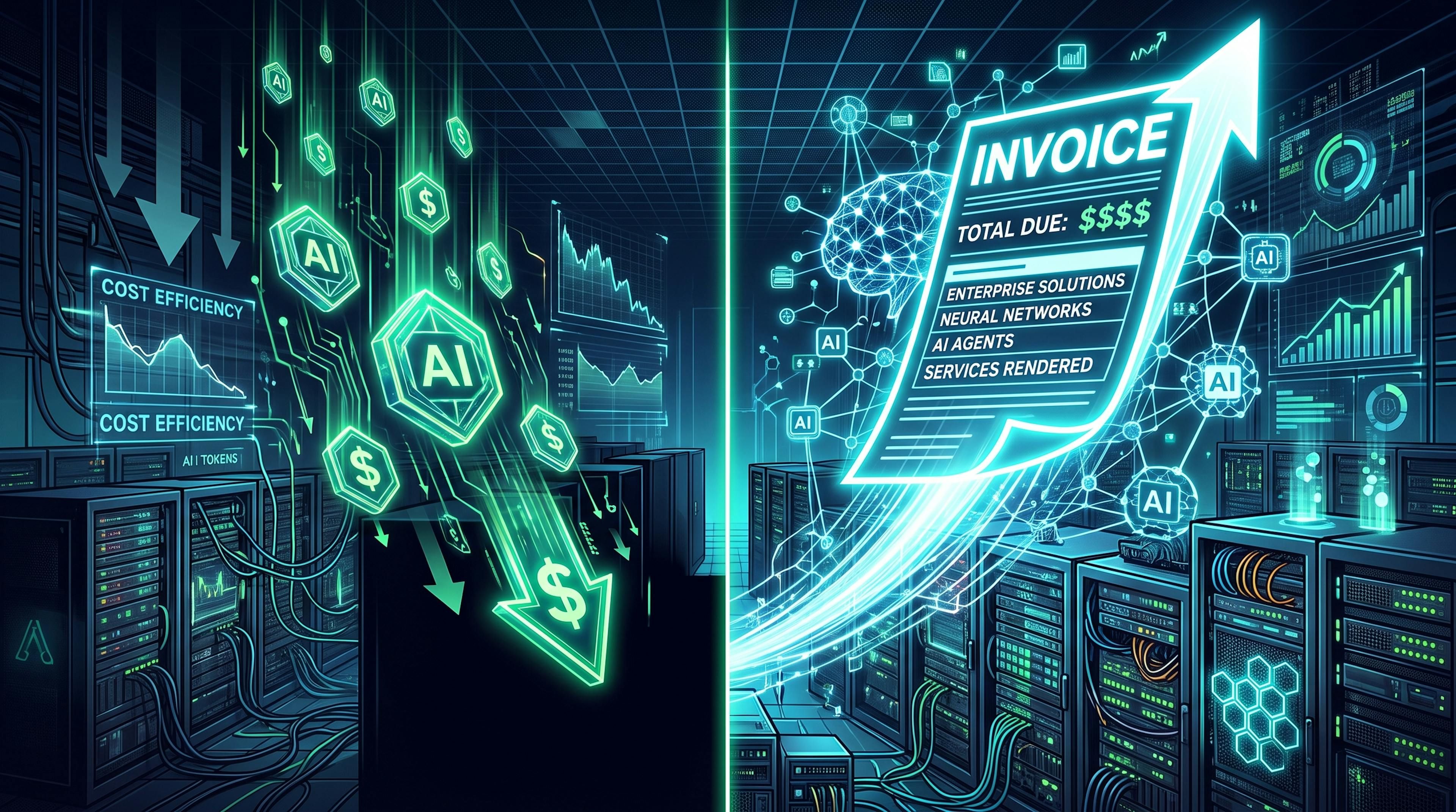featured image - The Token Price Fallacy: Why Your Agentic AI Bill Keeps Growing While Unit Costs Collapse