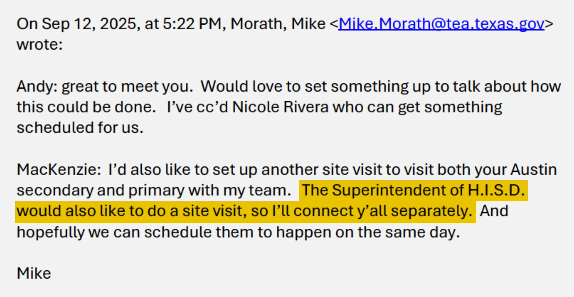 Morath emailed MacKenzie Price, the co-founder of Alpha School, and her husband, Andy Price, last year.