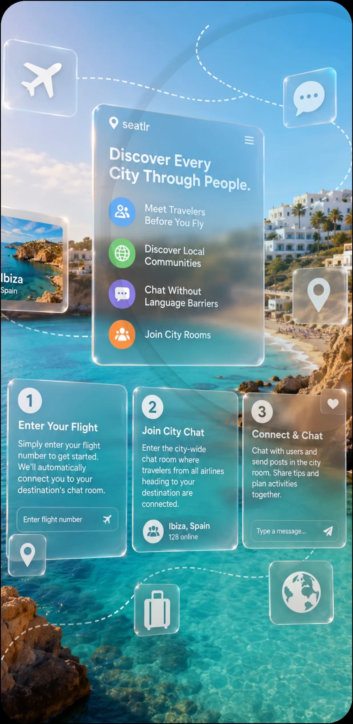 Seatlr — Discover Every City Through People