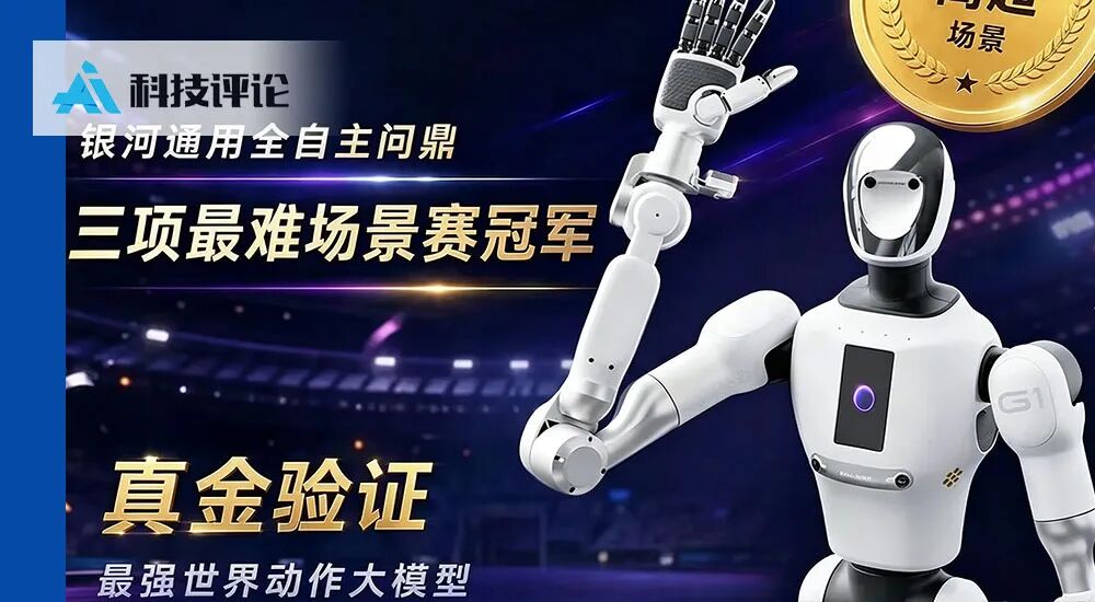 银河通用全自主夺冠,破解具身智能三大难题